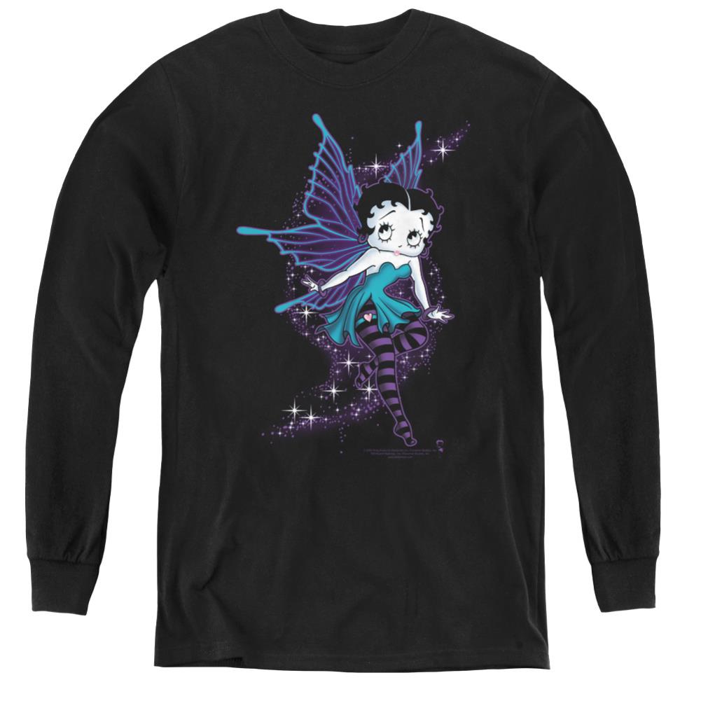 Betty Boop Sparkle Fairy Youth Long-Sleeve T-Shirt