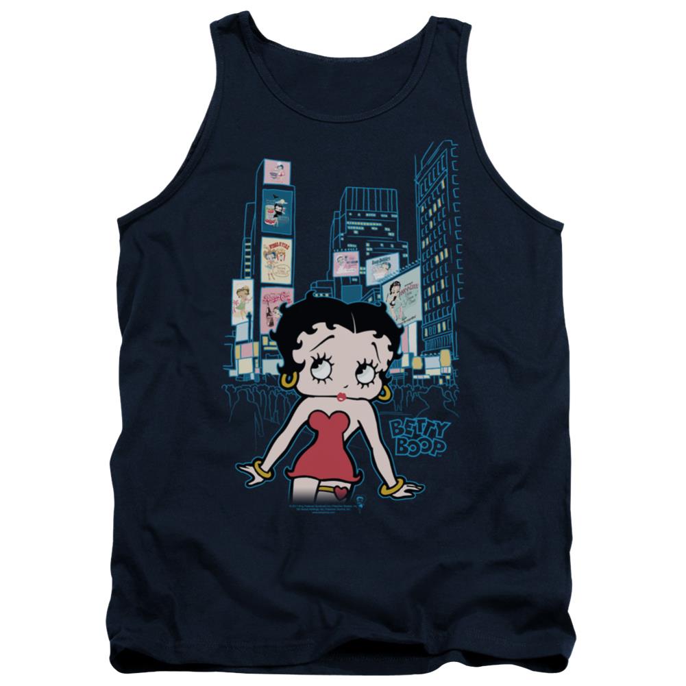 Betty Boop Square Men's 18/1 Cotton Tank Top