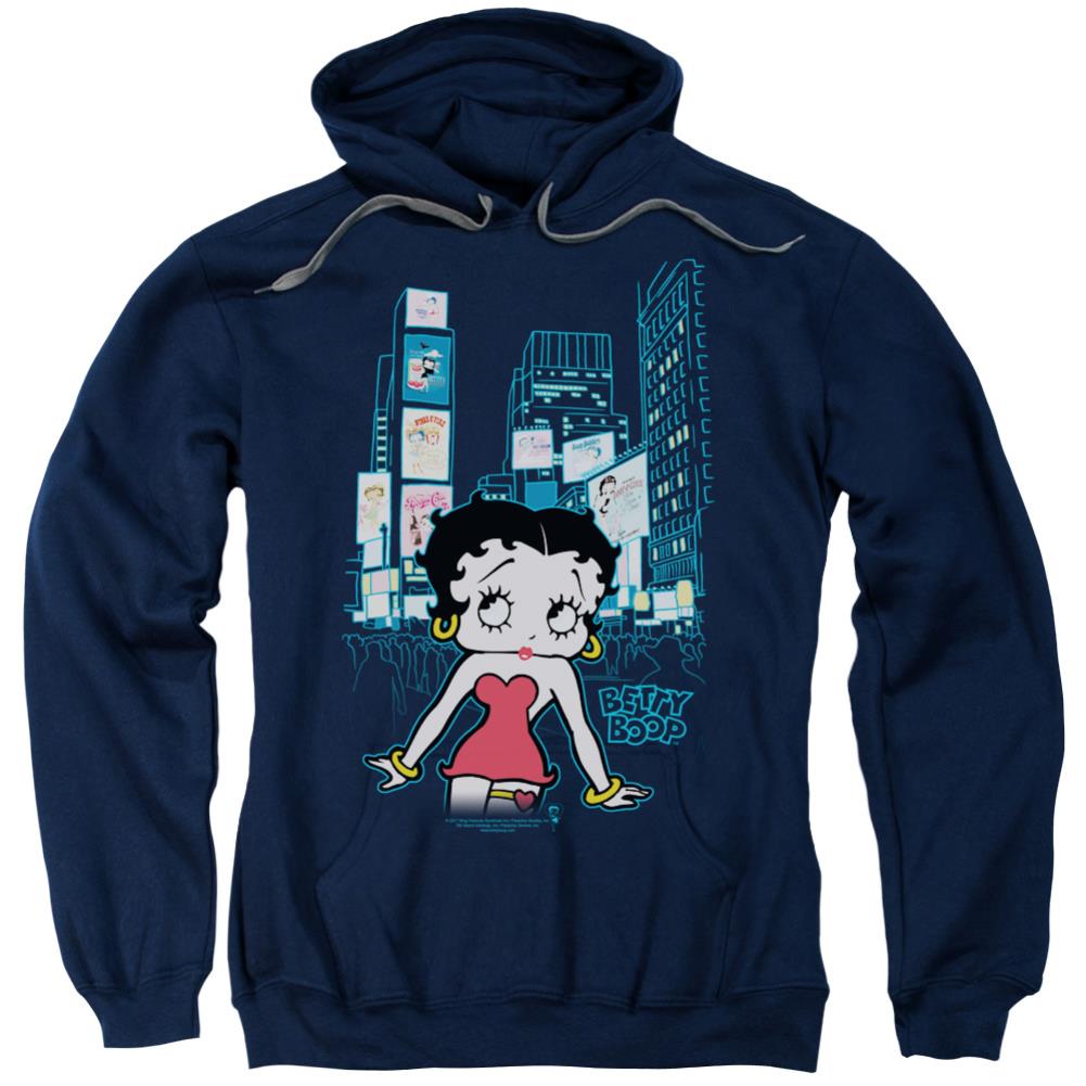 Betty Boop Square Men's Pull-Over 75 25 Poly Hoodie