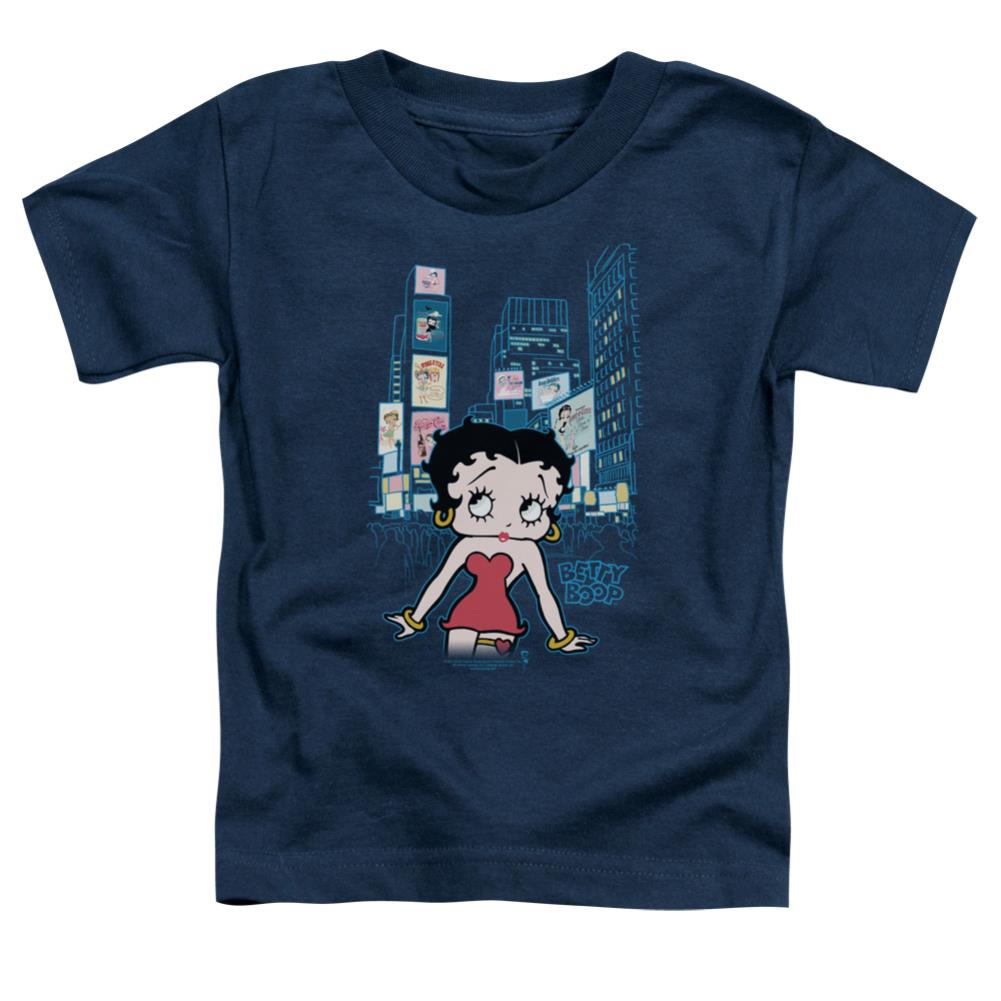 Betty Boop Square Toddler 18/1 Cotton Short-Sleeve T-Shirt