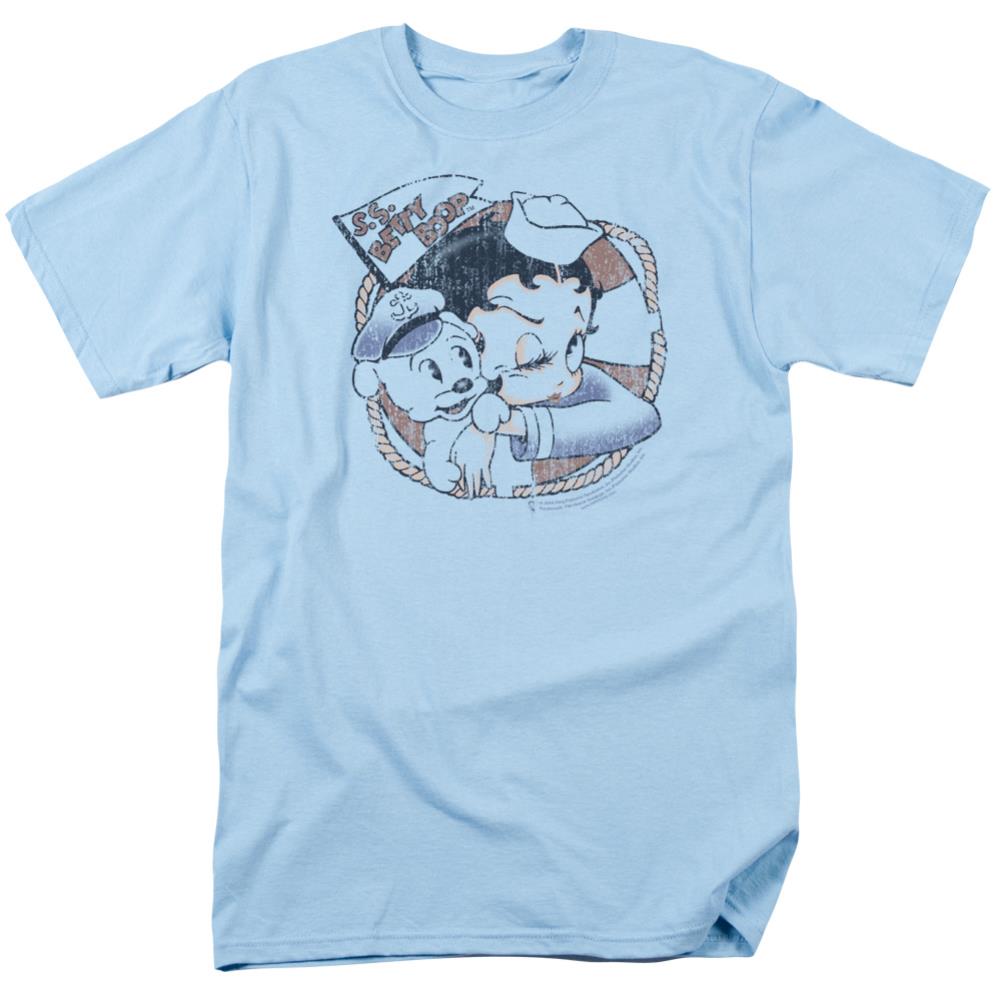 Betty Boop S.S. Vintage Men's 18/1 Cotton Short-Sleeve T-Shirt