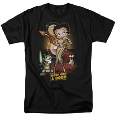 Betty Boop Star Princess Men's 18/1 Cotton Short-Sleeve T-Shirt