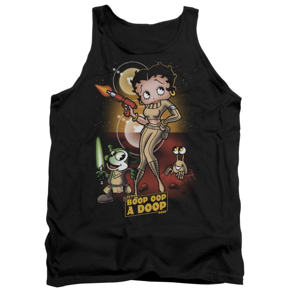 Betty Boop Star Princess Men's 18/1 Cotton Tank Top