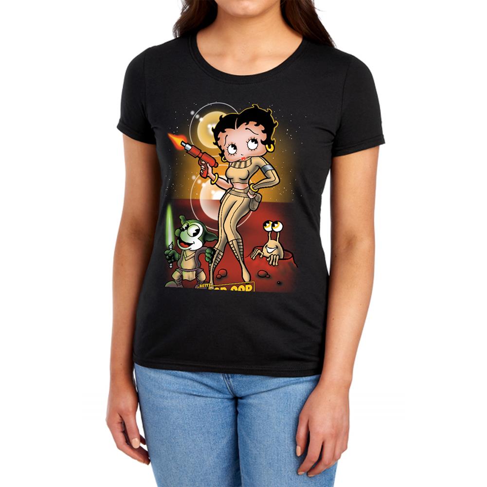 Betty Boop Star Princess Women's 18/1 Cotton Short-Sleeve T-Shirt