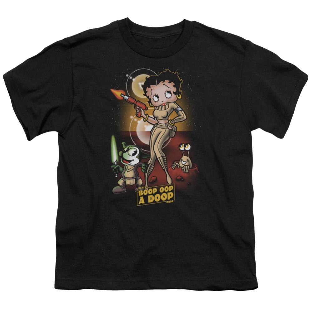 Betty Boop Star Princess Youth 18/1 100% Cotton Short-Sleeve T-Shirt