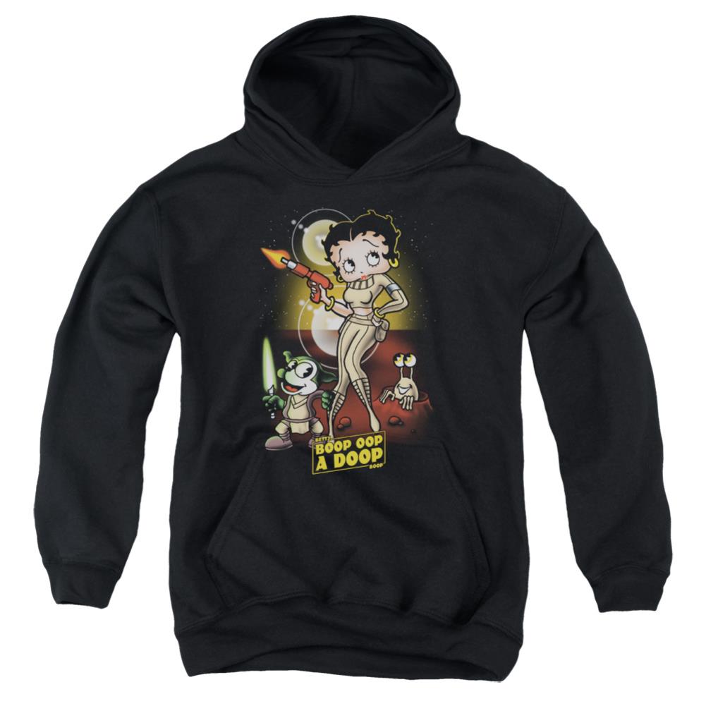 Betty Boop Star Princess Youth Cotton Poly Pull-Over Hoodie