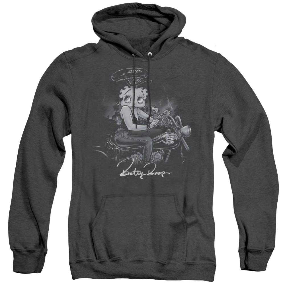 Betty Boop Storm Rider Men's Pull-Over Hoodie