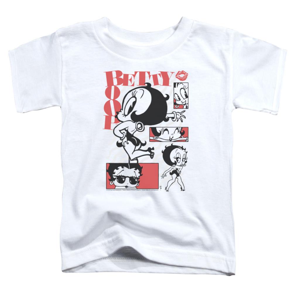 Betty Boop Stylin Snaps Toddler 18/1 Cotton Short-Sleeve T-Shirt