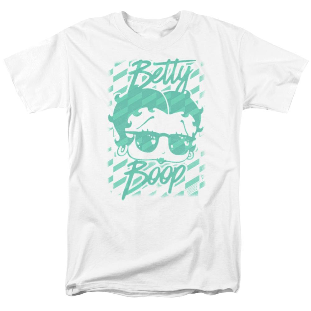 Betty Boop Summer Shades Men's 18/1 Cotton Short-Sleeve T-Shirt