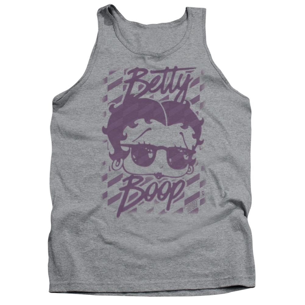 Betty Boop Summer Shades Men's 18/1 Cotton Tank Top