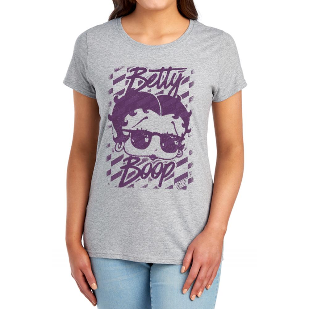 Betty Boop Summer Shades Women's 18/1 Cotton Short-Sleeve T-Shirt
