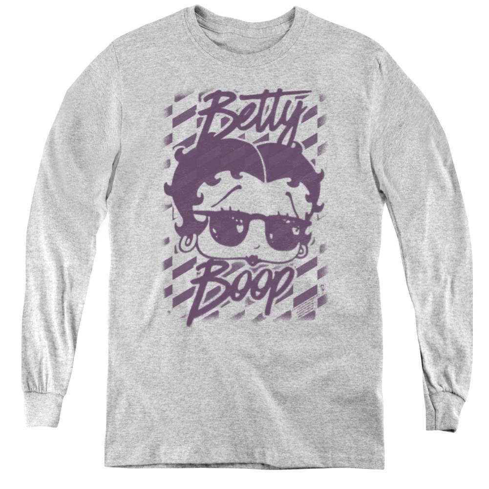 Betty Boop Summer Shades Youth Long-Sleeve T-Shirt
