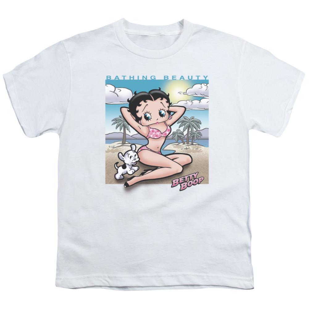 Betty Boop Sunny Boop Youth 18/1 100% Cotton Short-Sleeve T-Shirt