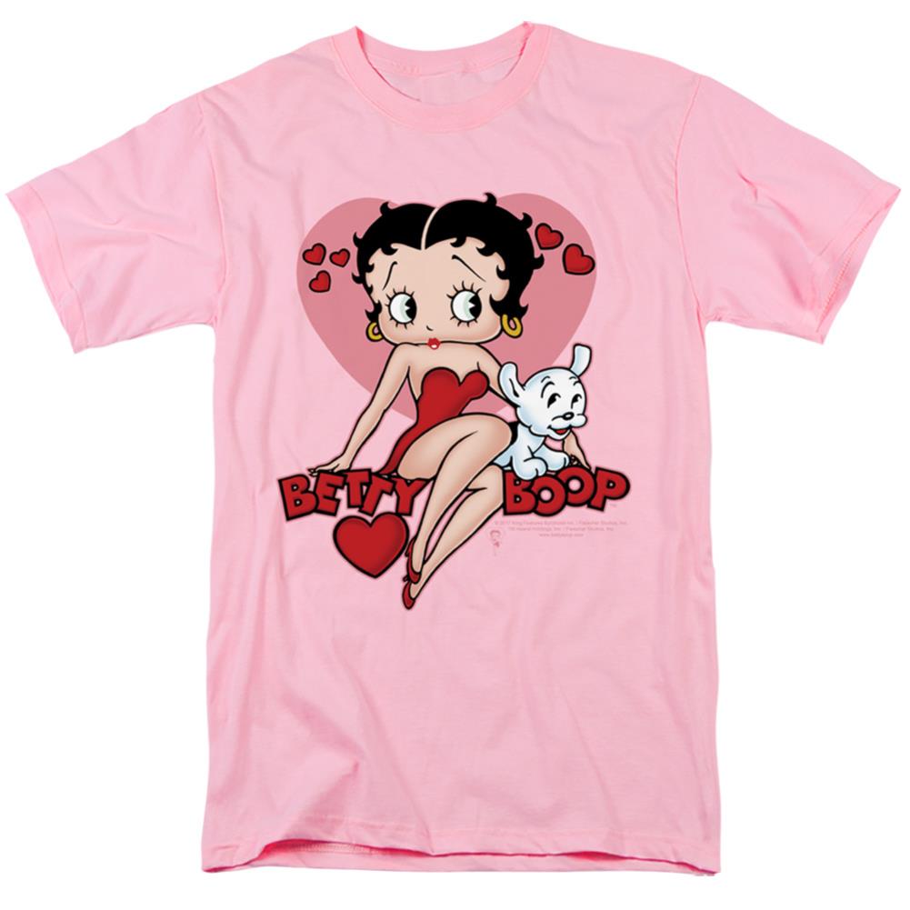 Betty Boop Sweetheart Men's 18/1 Cotton Short-Sleeve T-Shirt