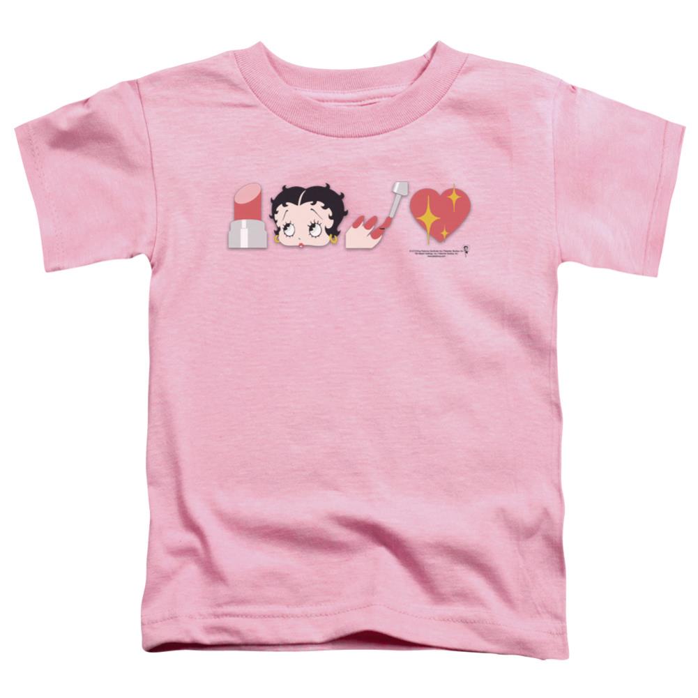 Betty Boop SymboLong-Sleeve T-Shirtoddler 18/1 Cotton Short-Sleeve T-Shirt
