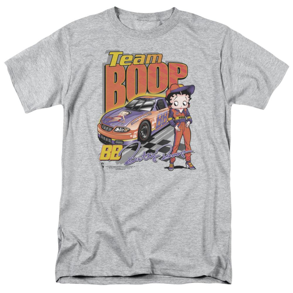 Betty Boop Team Boop Men's 18/1 Cotton Short-Sleeve T-Shirt
