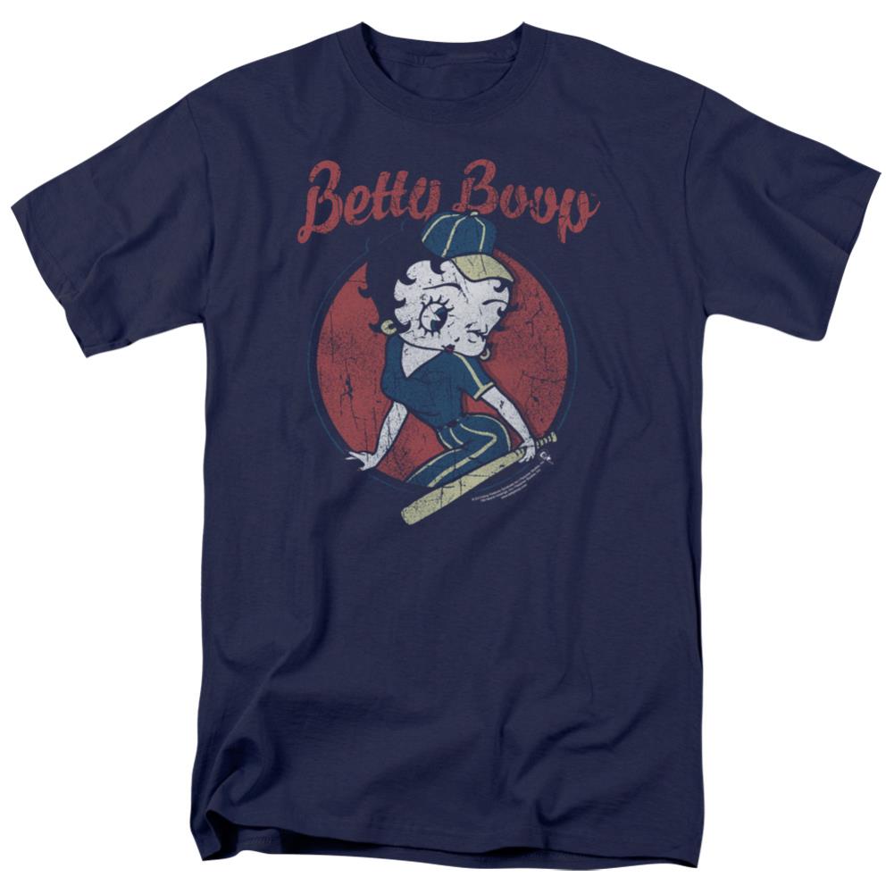 Betty Boop Team Boop Men's 18/1 Cotton Short-Sleeve T-Shirt