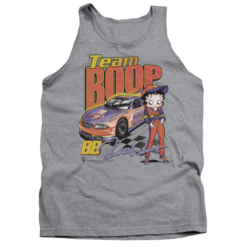 Betty Boop Team Boop Men's 18/1 Cotton Tank Top