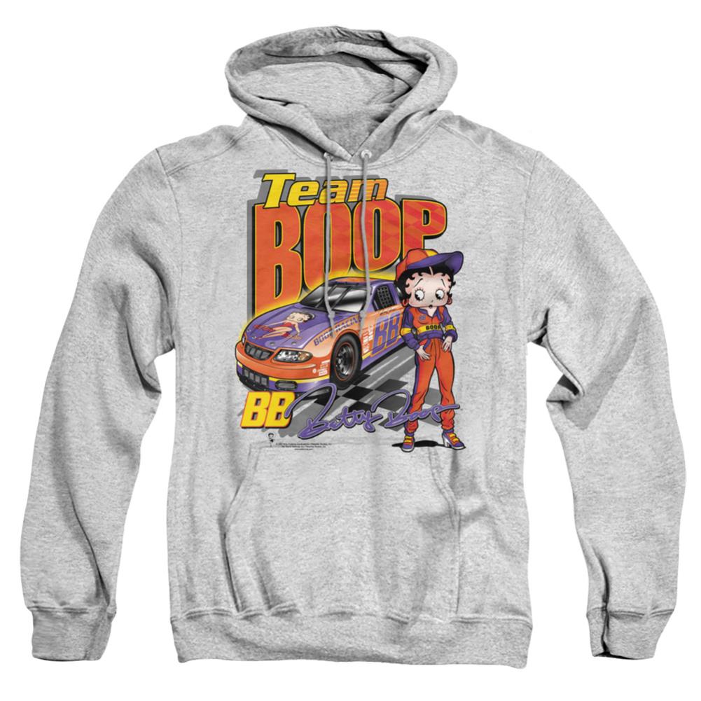 Betty Boop Team Boop Men's Pull-Over 75 25 Poly Hoodie