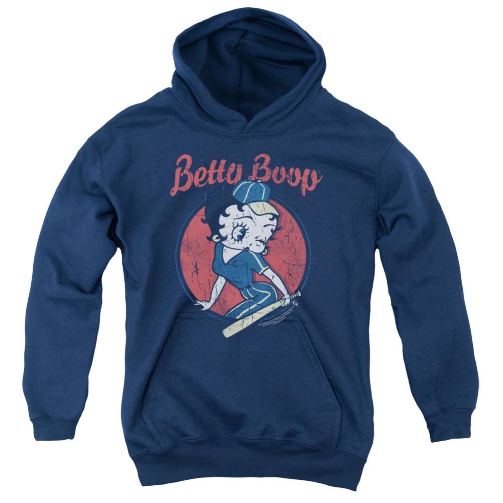 Betty Boop Team Boop Youth Cotton Poly Pull-Over Hoodie