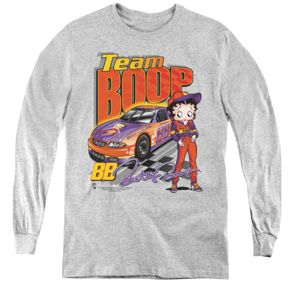 Betty Boop Team Boop Youth Long-Sleeve T-Shirt
