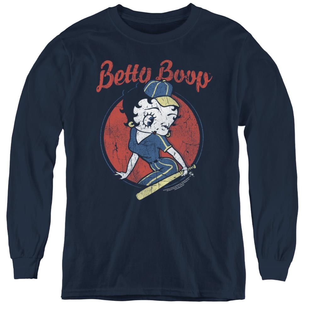 Betty Boop Team Boop Youth Long-Sleeve T-Shirt