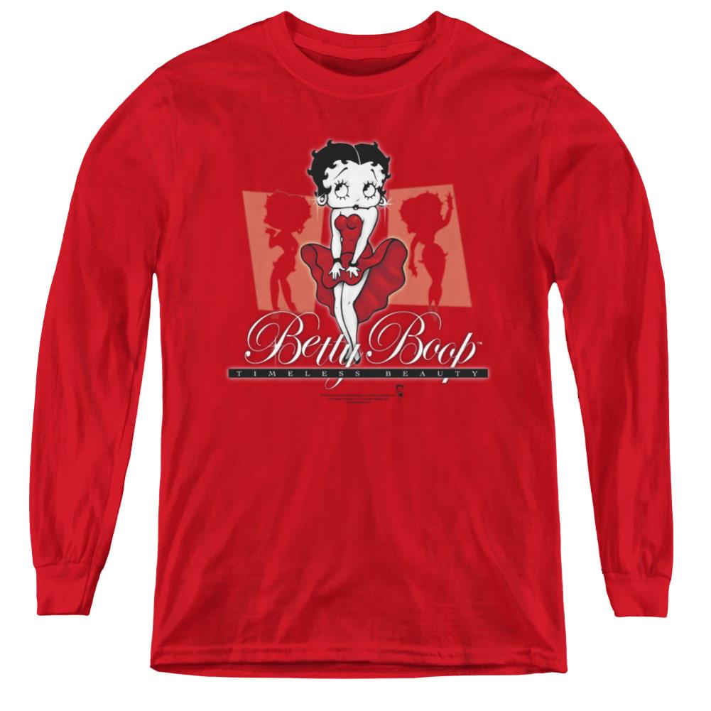 Betty Boop Timeless Beauty Youth Long-Sleeve T-Shirt