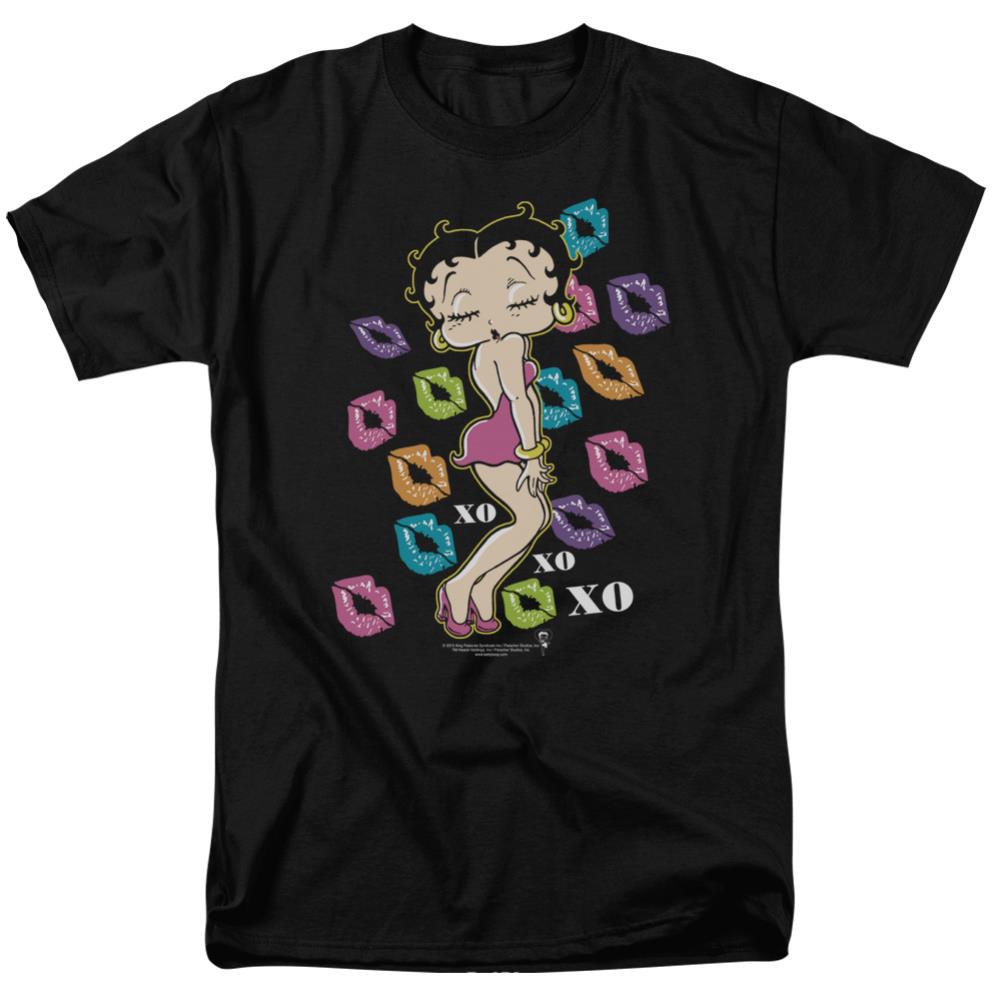 Betty Boop Tripple Xo Men's 18/1 Cotton Short-Sleeve T-Shirt