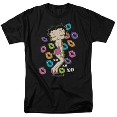 Betty Boop Tripple Xo Men's 18/1 Cotton Short-Sleeve T-Shirt