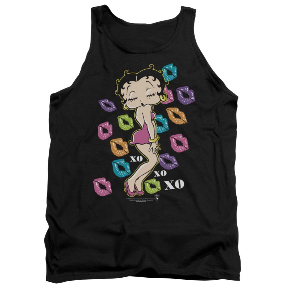 Betty Boop Tripple Xo Men's 18/1 Cotton Tank Top