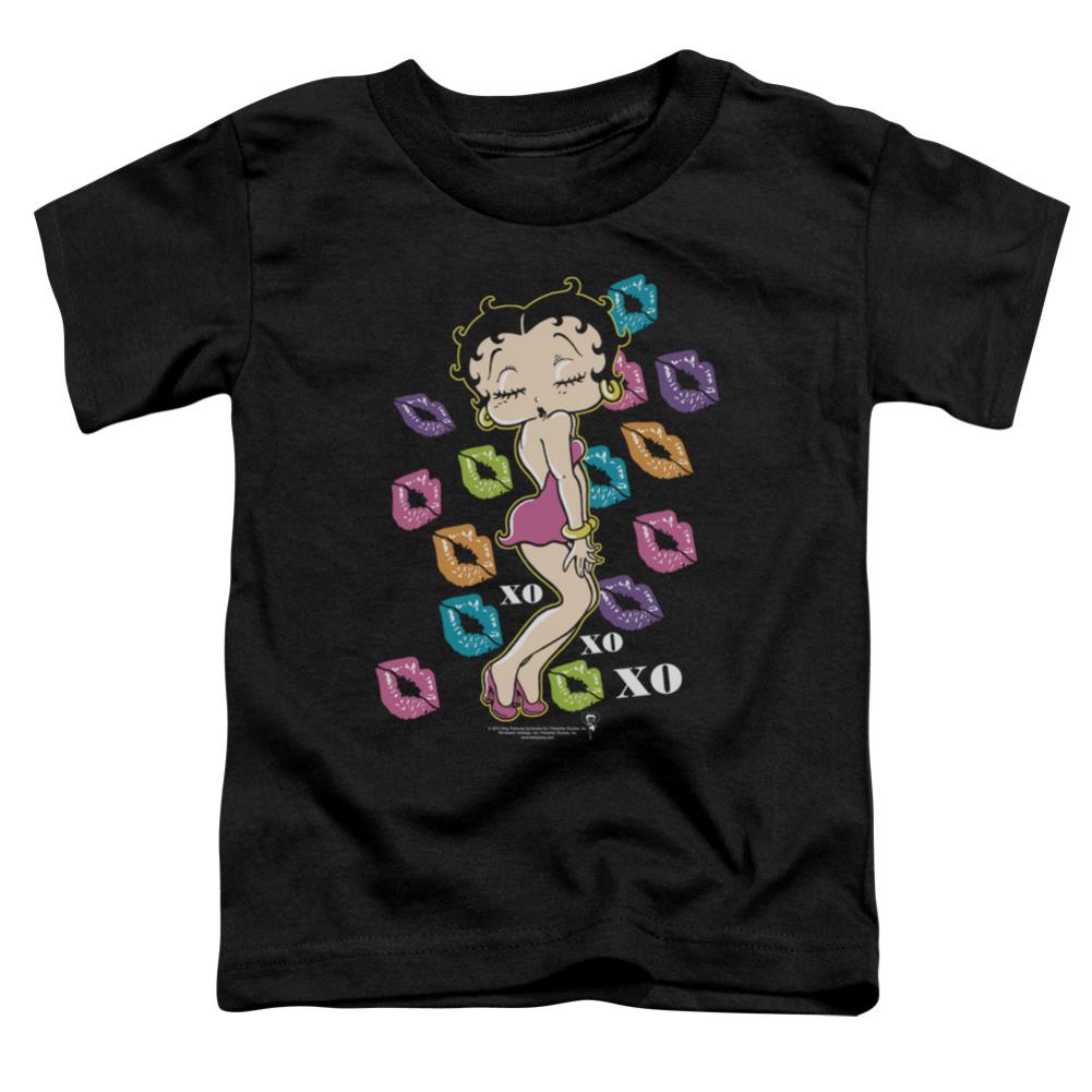 Betty Boop Tripple Xo Toddler 18/1 Cotton Short-Sleeve T-Shirt