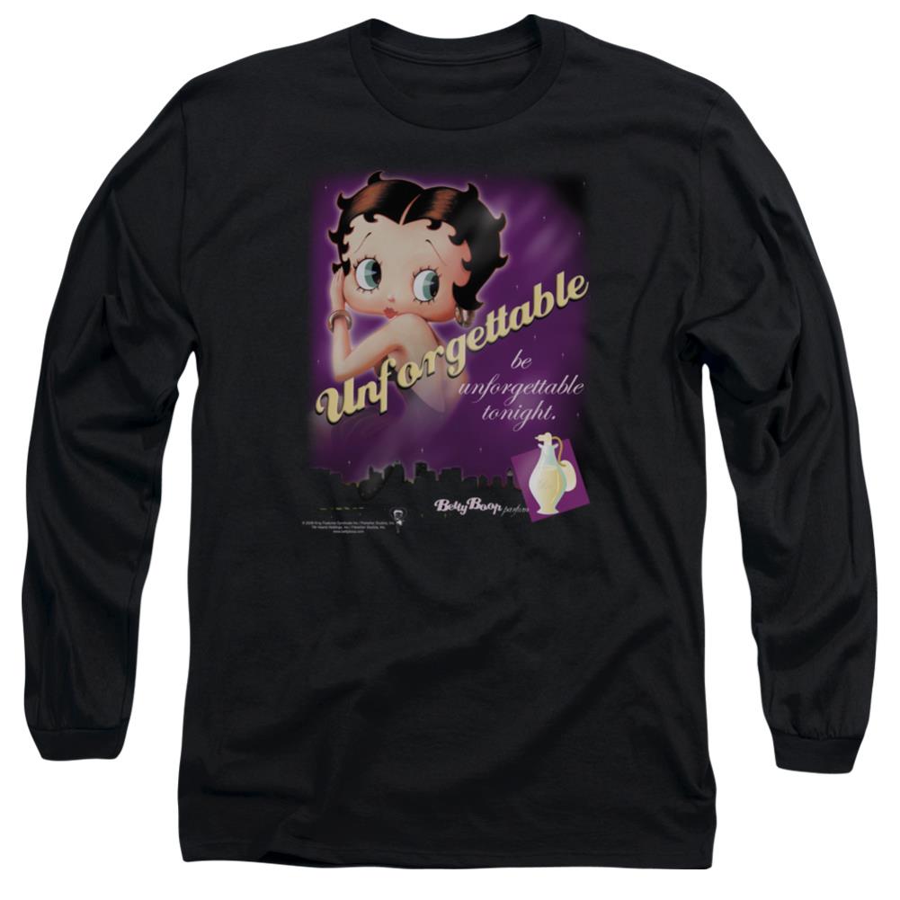 Betty Boop Unforgettable Men's 18/1 Cotton Long-Sleeve T-Shirt