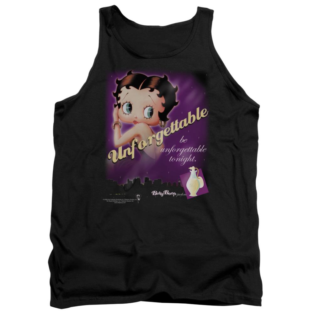 Betty Boop Unforgettable Men's 18/1 Cotton Tank Top