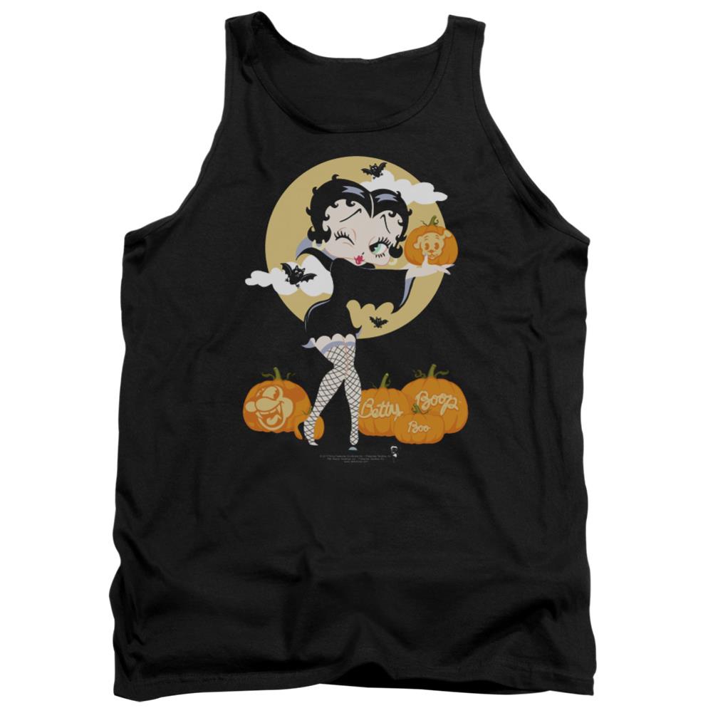 Betty Boop Vamp Pumkins Men's 18/1 Cotton Tank Top