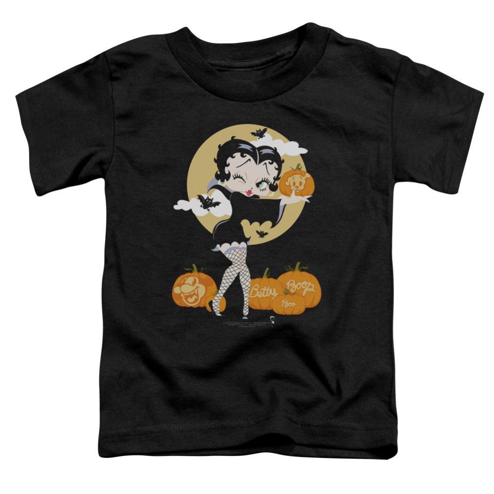 Betty Boop Vamp Pumkins Toddler 18/1 Cotton Short-Sleeve T-Shirt