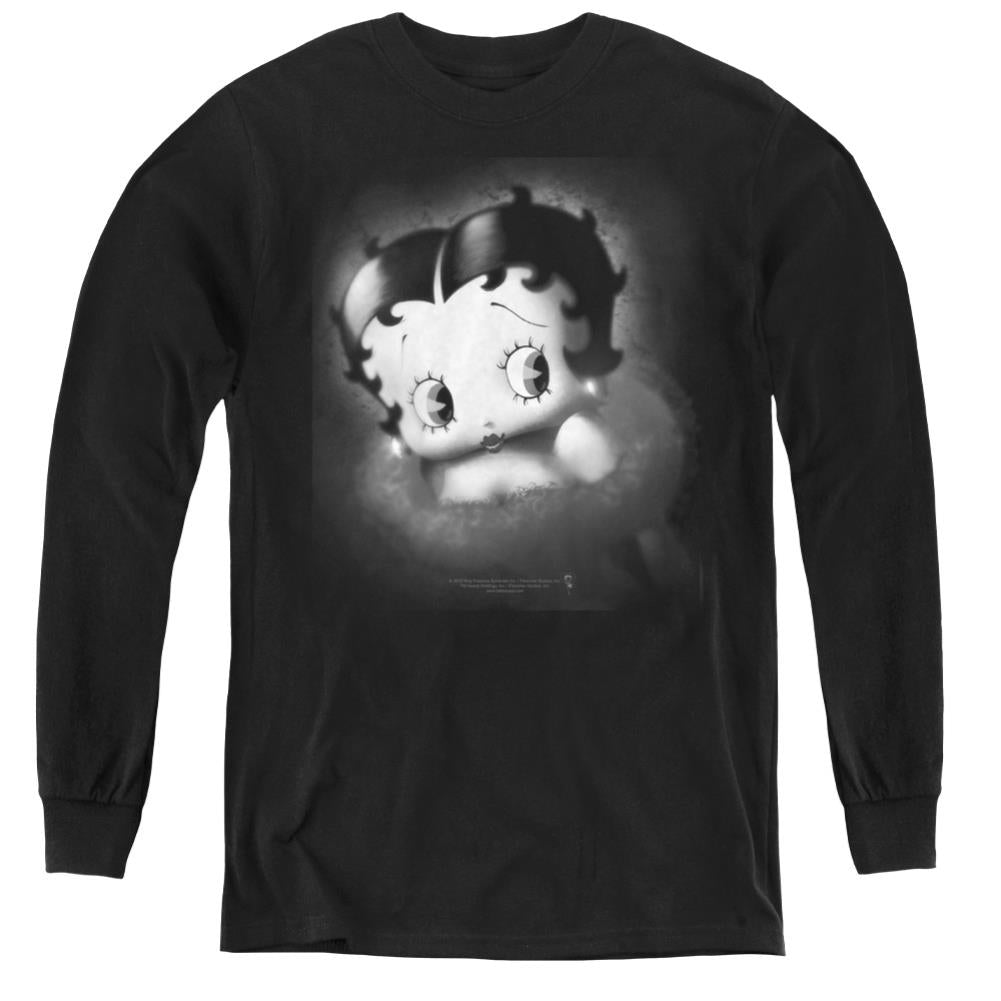 Betty Boop Vintage Star Youth Long-Sleeve T-Shirt