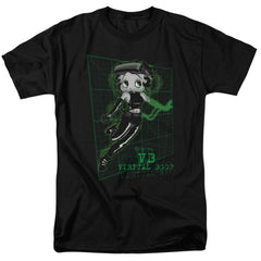 Betty Boop Virtual Boop Men's 18/1 Cotton Short-Sleeve T-Shirt