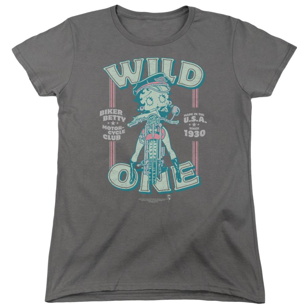 Betty Boop Wild One Women's 18/1 Cotton Short-Sleeve T-Shirt