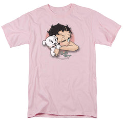Betty Boop Wink Wink Men's 18/1 Cotton Short-Sleeve T-Shirt