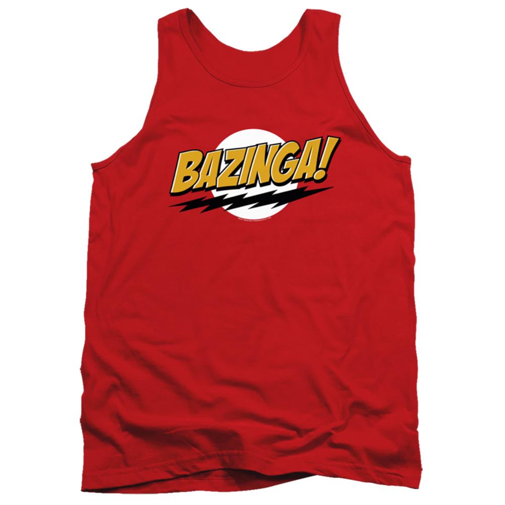 Big Bang Theory Bazinga Men's 18/1 Cotton Tank Top