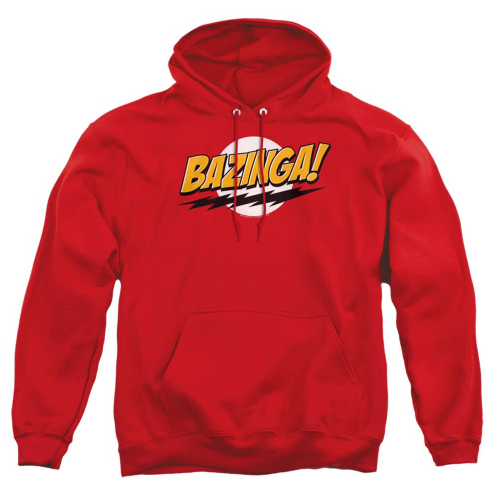 Big Bang Theory Bazinga Men's Pull-Over 75 25 Poly Hoodie
