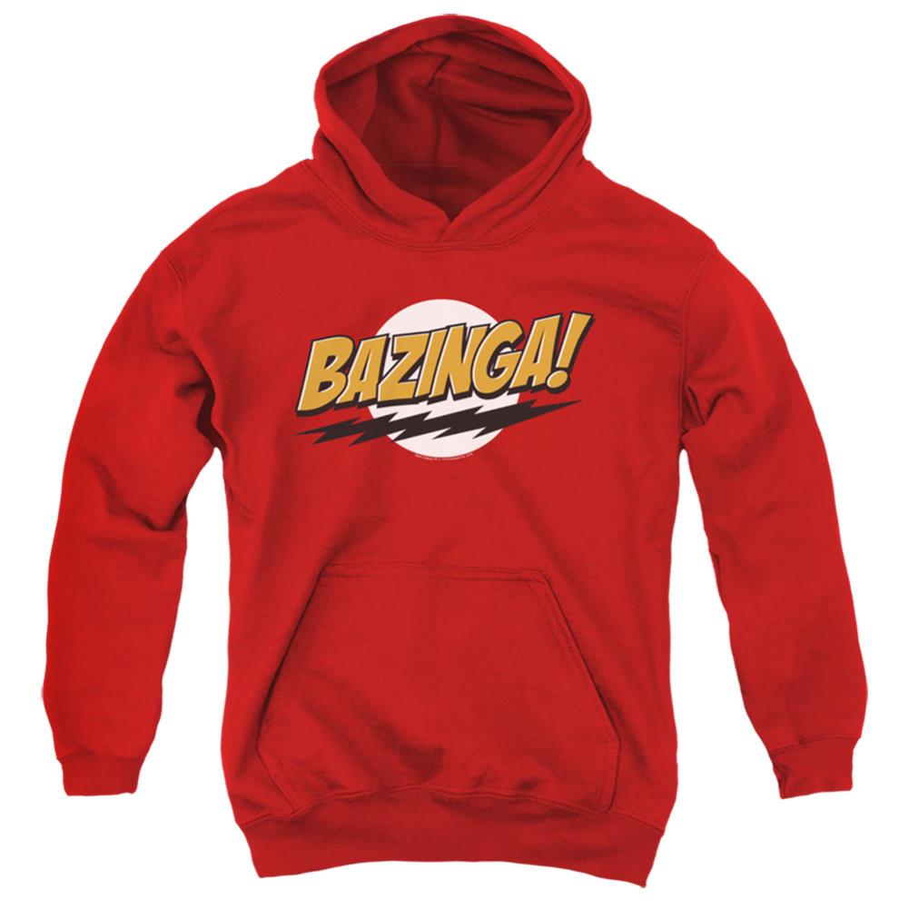 Big Bang Theory Bazinga Youth Cotton Poly Pull-Over Hoodie