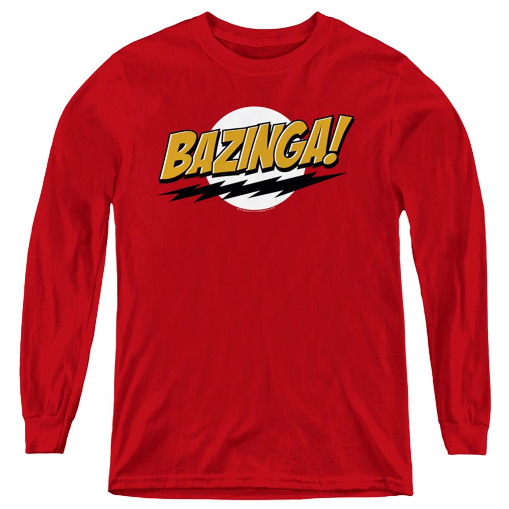 Big Bang Theory Bazinga Youth Long-Sleeve T-Shirt