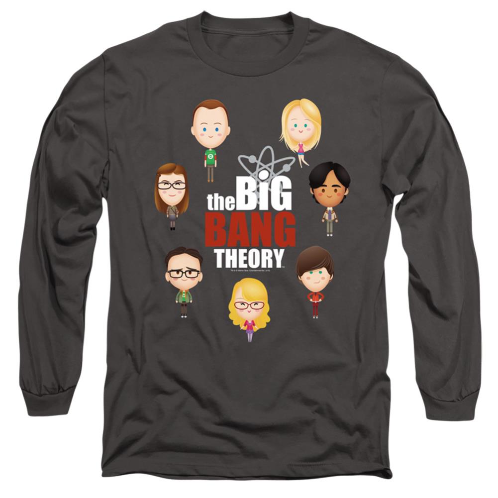 Big Bang Theory Emojis Men's 18/1 Cotton Long-Sleeve T-Shirt