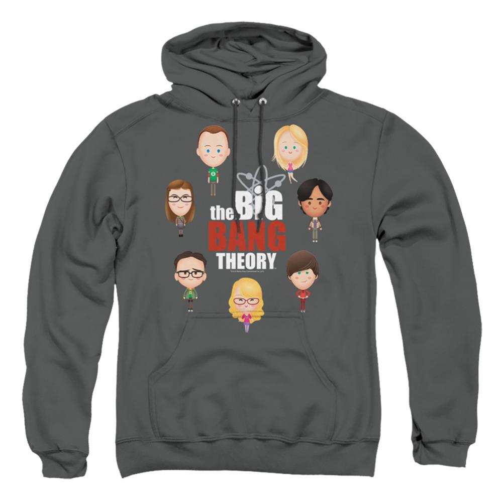 Big Bang Theory Emojis Men's Pull-Over 75 25 Poly Hoodie