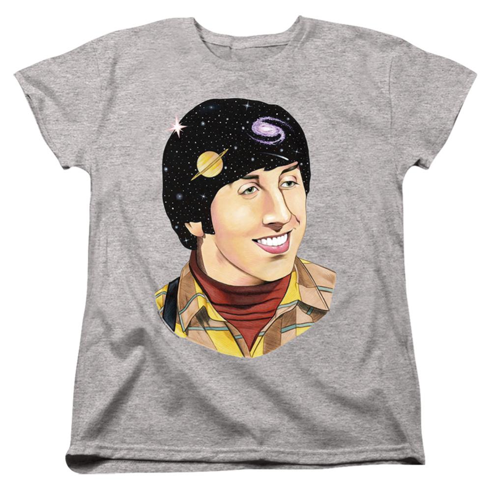 Big Bang Theory Howard Space Women's 18/1 Cotton Short-Sleeve T-Shirt