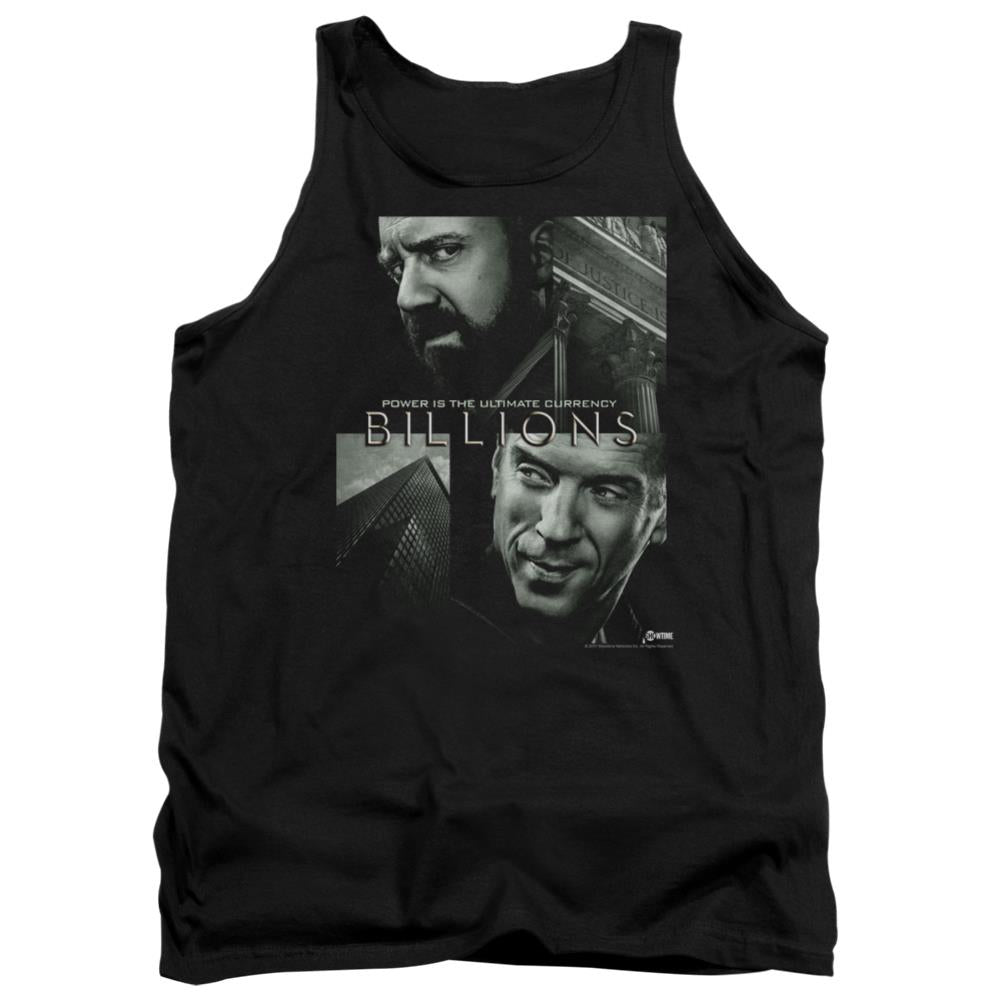 Billions Currency Poster Men's 18/1 Cotton Tank Top