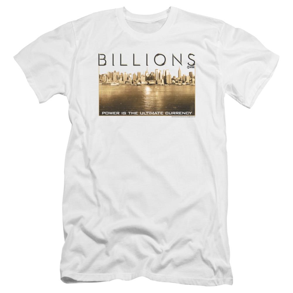 Billions Golden City Men's Ultra-Soft 30/1 Cotton Slim Short-Sleeve T-Shirt