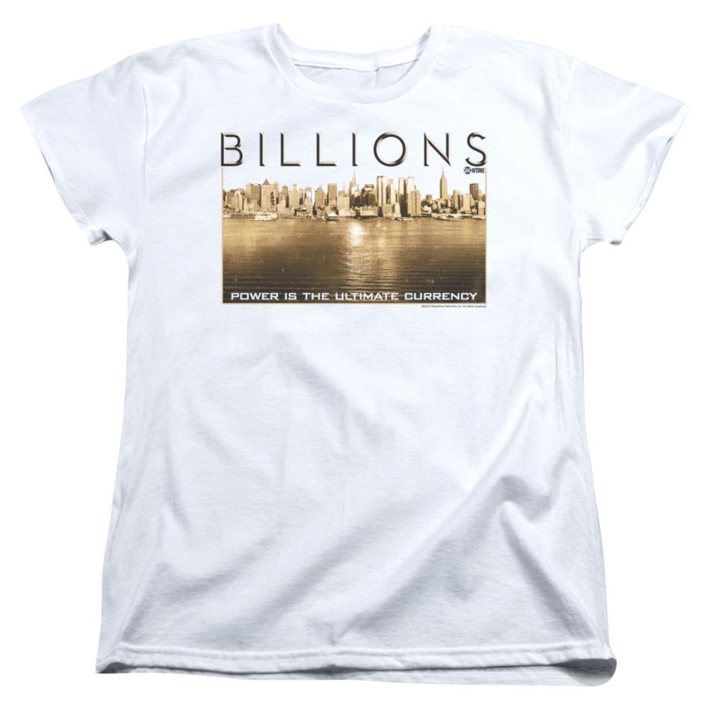 Billions Golden City Women's 18/1 Cotton Short-Sleeve T-Shirt