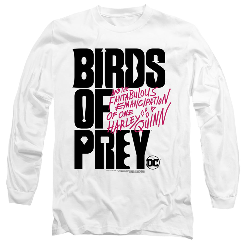 Birds Of Prey Birds Of Prey Logo Men's 18/1 Cotton Long-Sleeve T-Shirt